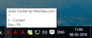 Multiple Auto Clickers in Notification Area